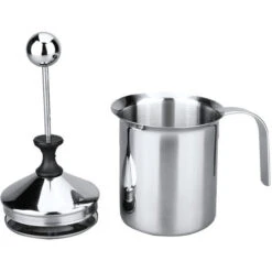 Mousseur à Lait En Acier Inoxydable Avec Double Maille 800 Ml
