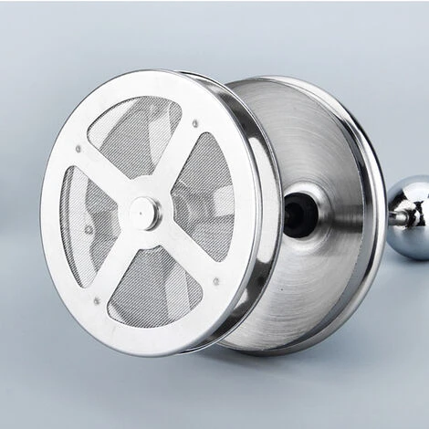 Mousseur à Lait En Acier Inoxydable Avec Double Maille 800 Ml – Image 4