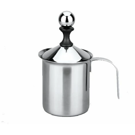 Mousseur à Lait En Acier Inoxydable Avec Double Maille 800 Ml – Image 5