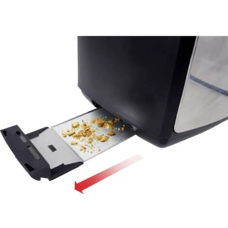 Trisa Crispy Snack Grille-pain Acier Inoxydable, Noir – Image 3