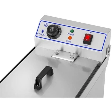 Friteuse Électrique Professionnelle Friteuse Restaurant Robinet 230 V 10L 3200 W – Image 4