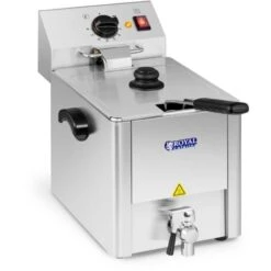 Friteuse Électrique Professionnelle Acier Inoxydable Zone Froide EGO 13L 3250W