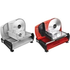 Trancheuse Universelle TKG AS 1003 RD2M Avec 2 Lames, Rouge, 150 Watt Kalorik