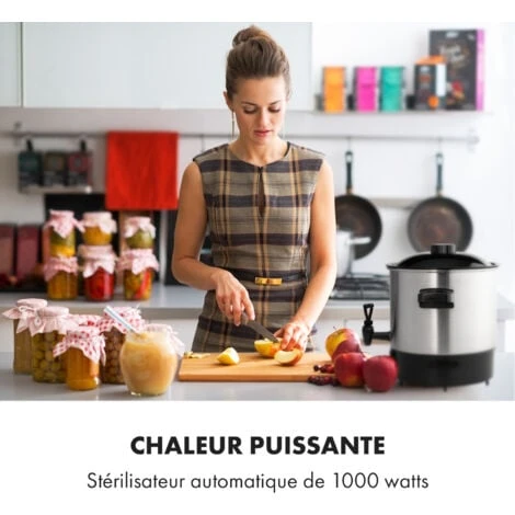 Biggie Eco Stérilisateur Automatique & Distributeur De Boissons Chaudes 1000 W 30-100 °C Robinet 9 L – Image 2