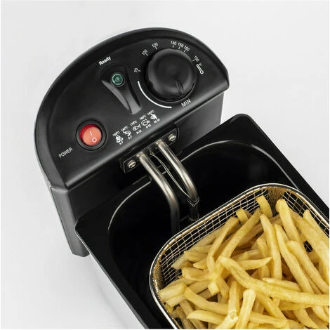 H.Koenig DFX300 Friteuse à Panier Amovible 3 Litres 2100W – Image 4