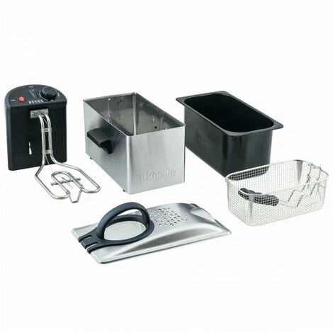 H.Koenig DFX300 Friteuse à Panier Amovible 3 Litres 2100W – Image 5