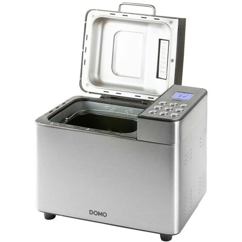 DOMO B3971 Machine à Pain Noir, Argent (mat) – Image 2