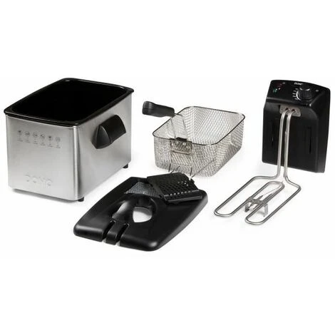 Domo DO465FR Friteuse-friteuse 4l, 60 C Et 190 C , Single Acier Inoxydable, 3000W – Image 4