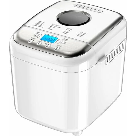 Machine à Pain BAKER 1kg 600W 19 Modes Ecran Digital Avec Accessoires