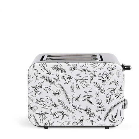 Grille-pains 2 Fentes 850w Blanc/noir - Livoo - Dod170fl