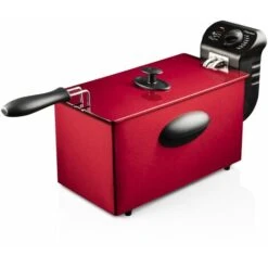 Friteuse Avec Zone Froide AF357R 3,5 L 2000 W Rouge Bestron