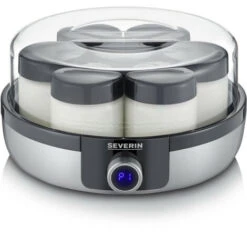 SEVERIN JG 3521 Yourtiere 7 Pots De 150ml Chacun, 5 Programmes, Arret Auto, 100% Sans BPA, Graduation Memo, Enrouleur De Câbl…