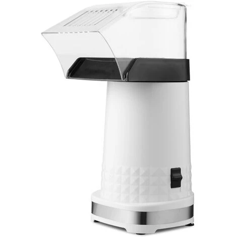 Machine à Pop-corn à Air Chaud Sans Huile 1200 W Popcorn Maker Professionnelle Pour La Maison Blanc – Image 3