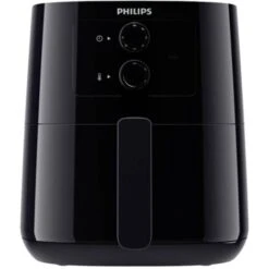 Philips Essential Compact HD9200/90 Friteuse à Air Chaud 1400 W Présélection De La Température, Fonction Minuteur Noir