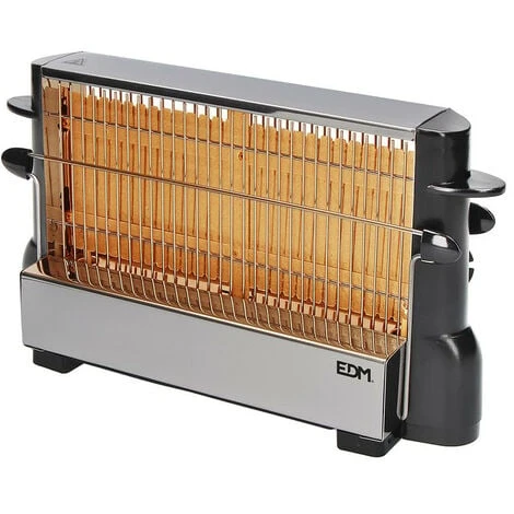 Grille-Pain Verticale En Inox 700w 28x9x18cm Edm – Image 2