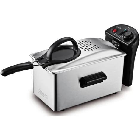 Friteuse Kitchen Cook FR PRO3000 SILVER SEMI-PRO 3L
