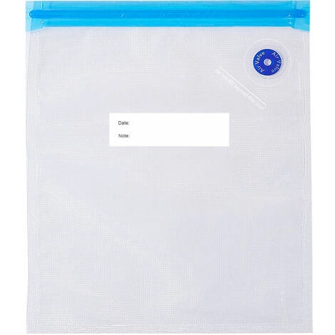Kit De Sac Sous Vide Alimentaire Avec Pompe Manuelle, Sacs De Rangement Alimentaire Scéllés, Sous Vide Réutilisables Pour Aliments, – Image 2