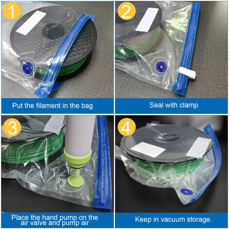 Kit De Sac Sous Vide Alimentaire Avec Pompe Manuelle, Sacs De Rangement Alimentaire Scéllés, Sous Vide Réutilisables Pour Aliments, – Image 5