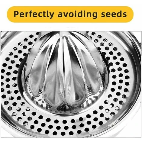 Presse Agrume Manuel Presse Orange Inox Presse Citron Orange Juicer Lavable Au Lave-Vaisselle Pour Oranges Citrons Limes – Image 4