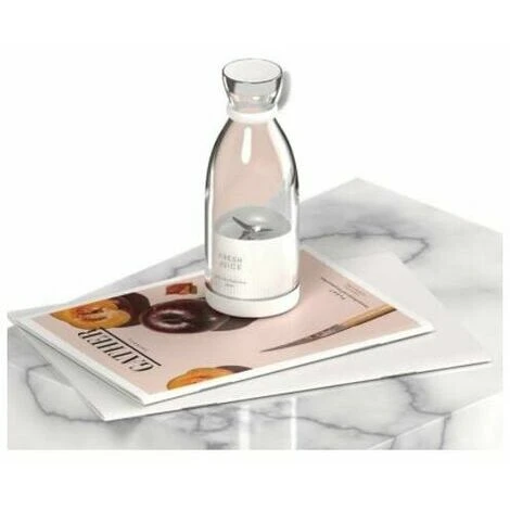 Mini Extracteur De Jus Juicer Pour Shakes Et Smoothies Fruits Légumineuses , Mixeur Portable Rechargeable Par USB - Rose – Image 4