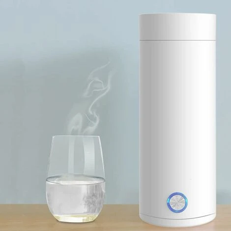 Bouilloire, Bouilloire De Voyage 400 Ml, Mini Bouilloire 3 En 1 Et Mini Thermos, Bouilloire En Acier Inoxydable 300 W Pour Le Thé