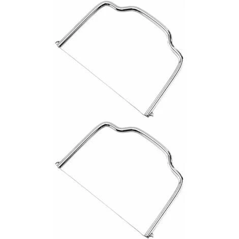 OAAO 2Pcs Coupe-Fil De Fromage à Beurre En Acier Inoxydable Trancheuse à Fromage Coupe Facile Et Rapide Des Fromages à Pâte Dure Ou Semi-Dure