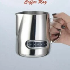 350 Mousseur à Lait Avec Affichage De La Température Mousseur à Lait En Acier Inoxydable Pour Latte Art Barista