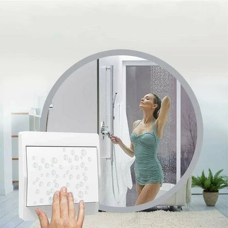 Interrupteur Sans Fil Autoalimenté, Sans Pile, Télécommande Sans Fil Pour Les Lumières Et Appareils électriques, étanche Et Sûr, Pouvant être Installé Directement Dans Une Salle De Bain, Etc. (1 To 1) – Image 2