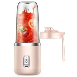 Extracteur De Jus électrique Portable Pour La Maison Mini Juicer Pour L'extérieur (Rose Single Cap)