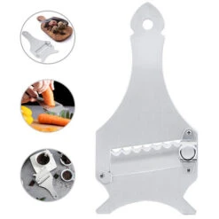 Coupe-fromage à La Truffe Noire Trancheuse à Truffe En Acier Inoxydable Accessoires Multifonctions Cuisine Fromage Au Chocolat Légumes Trancheuse à Truffe Accessoires De Cuisine (1 Pièce)