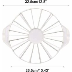 Séparateur De Gateau Rond Séparateur De Gateau Trancheur De Gateau Séparateur De Gateau Réglable En Plastique Séparateur De Gateau Pour Couper 14/16 Morceaux égaux De Gateau Cuisine Gadget De Gateau B