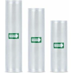 Mise Sous Vide Sac Rouleau Sous Vide Alimentaire 1 Rouleau 20x500cm/25x500cm/28x500cm Sacs à Vide Pour Machine Sous Vide, Compatible Avec N'importe Quelle Scelleuse Sous Vide